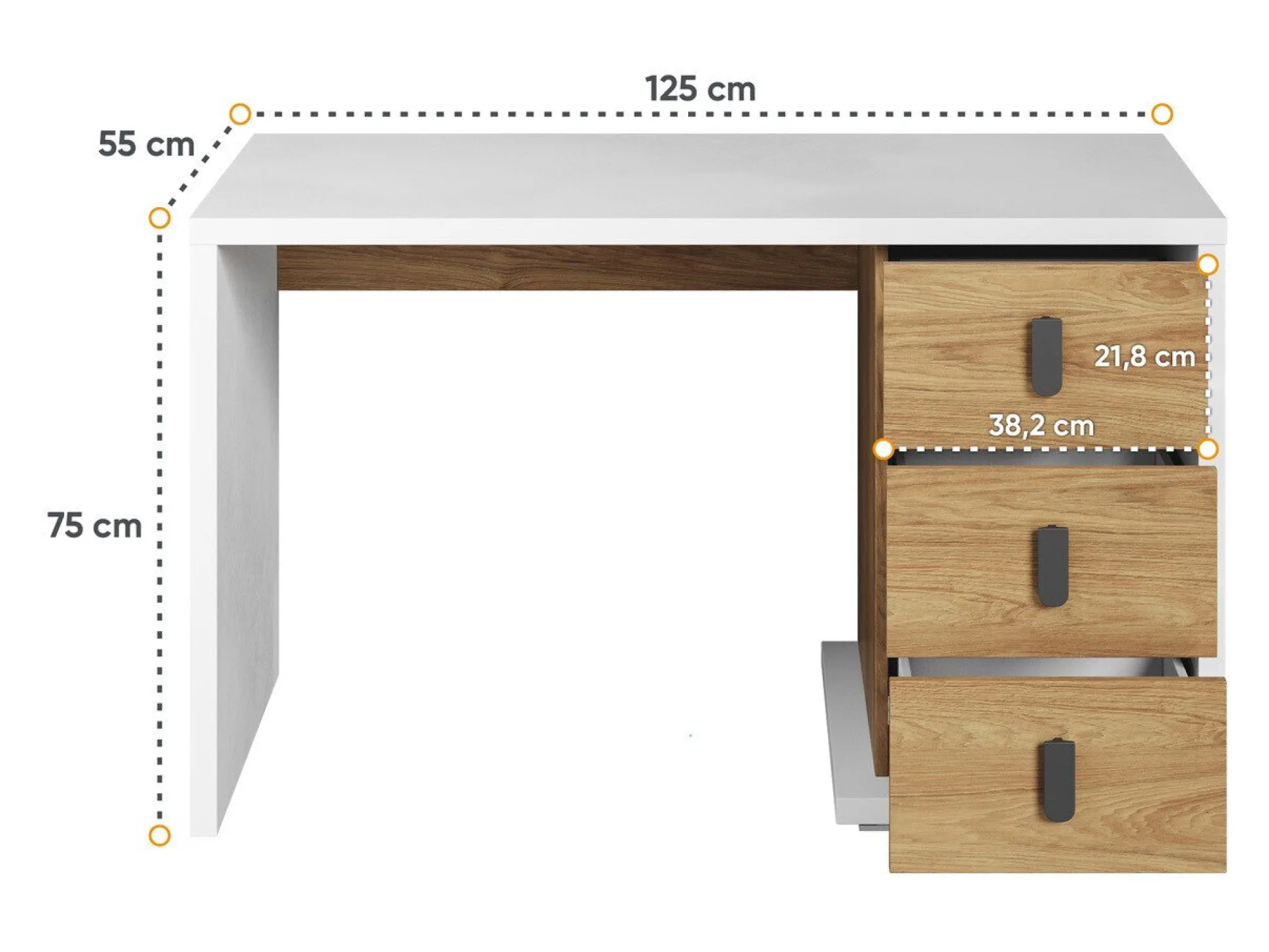 Skrivebord Tesonu 100