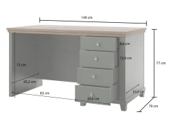 Skrivebord Tolnue 132