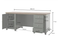 Skrivebord Tolnue 133