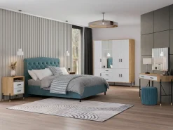 Sminkebord Flosora 137 (Hvid)