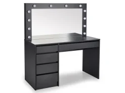 Sminkebord Houston Gaudium I (Sort)