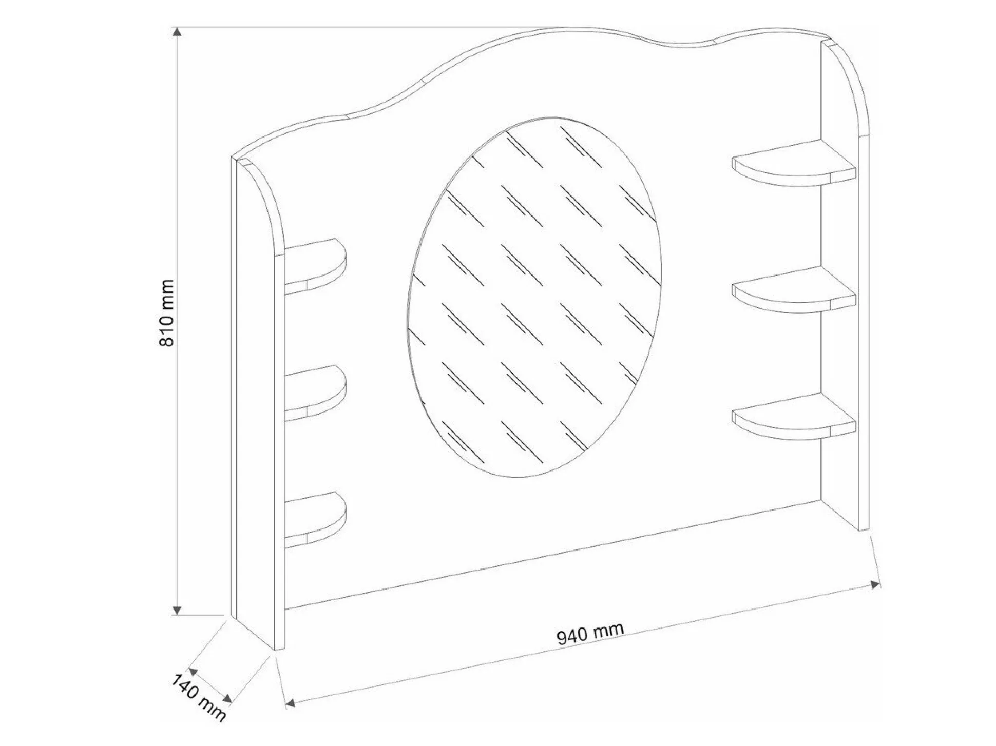 Sminkebord Romelbo 123