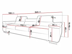Sofa Comfivo Vinetum III (Flow 06)