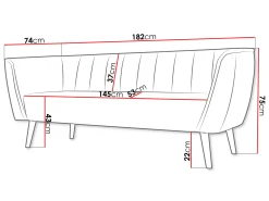 Sofa Glenview 103 (Kronos 27)