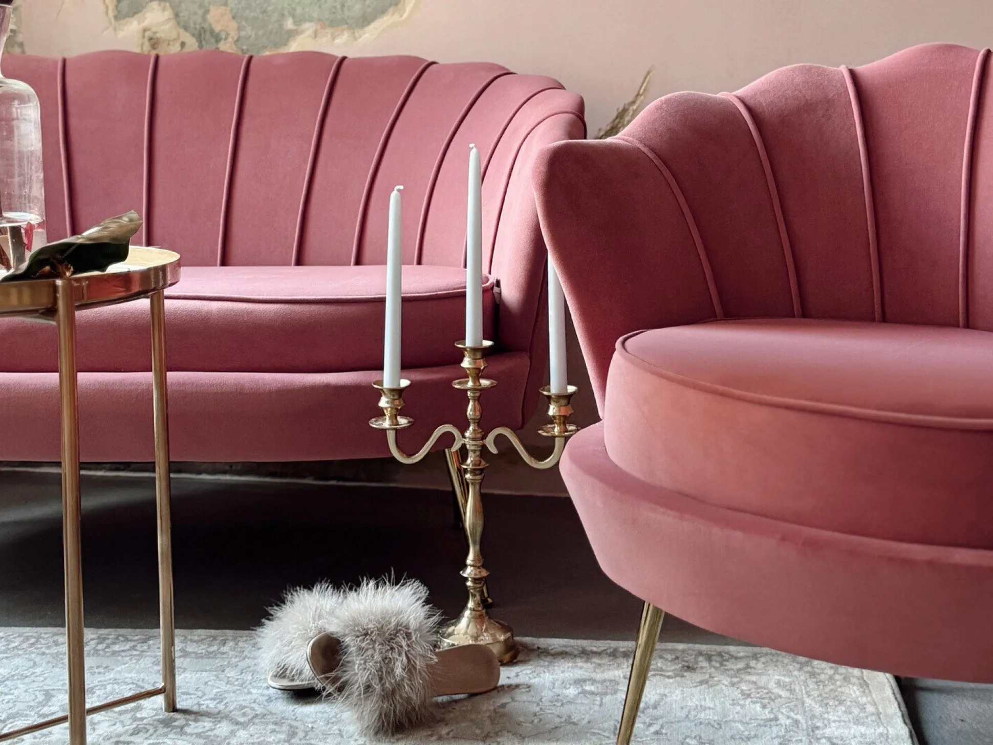 Sofa Houston 827 (Lyserød)