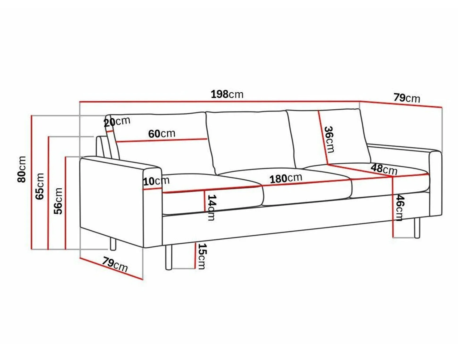 Sofa Tenfloa 101 (Lincoln 03)