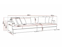 Sofa Tivsoe 107 (Fresh 01)