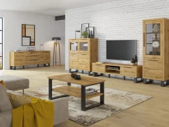 Sofabord Avicavu 110 (Wotan eg + Sort)