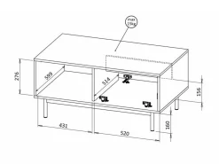 Sofabord Avimera 104