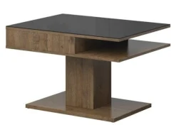 Sofabord Boston 208 (April egetræ + Sort)