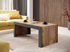 Sofabord Charlotte 146 (Wotan eg + Antracit)