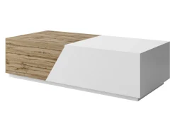 Sofabord Comfivo Daldune (Hvid + Wotan eg)