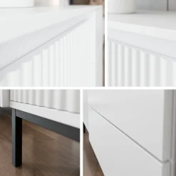 Sofabord Comfivo Delruva (Hvid)