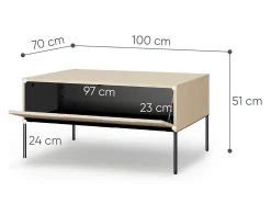 Sofabord Elinolo 105