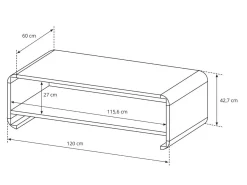 Sofabord Evarleve 101
