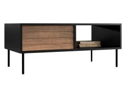 Sofabord Flosoru 103 (Valnød + Sort)