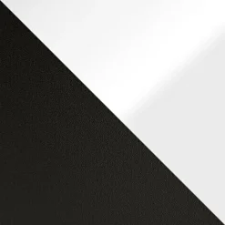 Sofabord Germantown 105 (Mat sort + Glansfuld hvid)