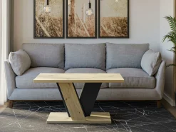 Sofabord Goodyear 128 (Artisan eg + Sort)
