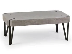 Sofabord Houston 303 (Beton + Sort)