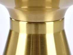 Sofabord Houston 1553 (Gylden + Hvid marmor)