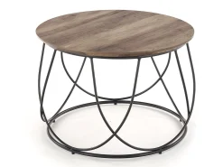 Sofabord Houston 689 (Nød + Sort)