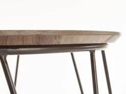 Sofabord Houston 689 (Nød + Sort)