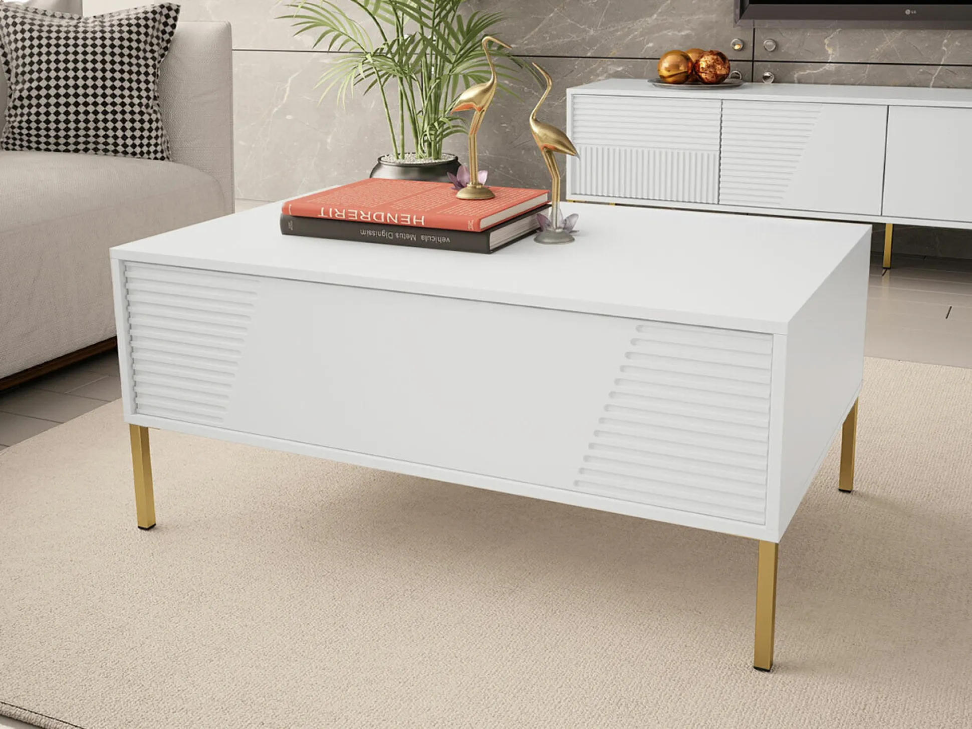 Sofabord Humanum (Hvid)