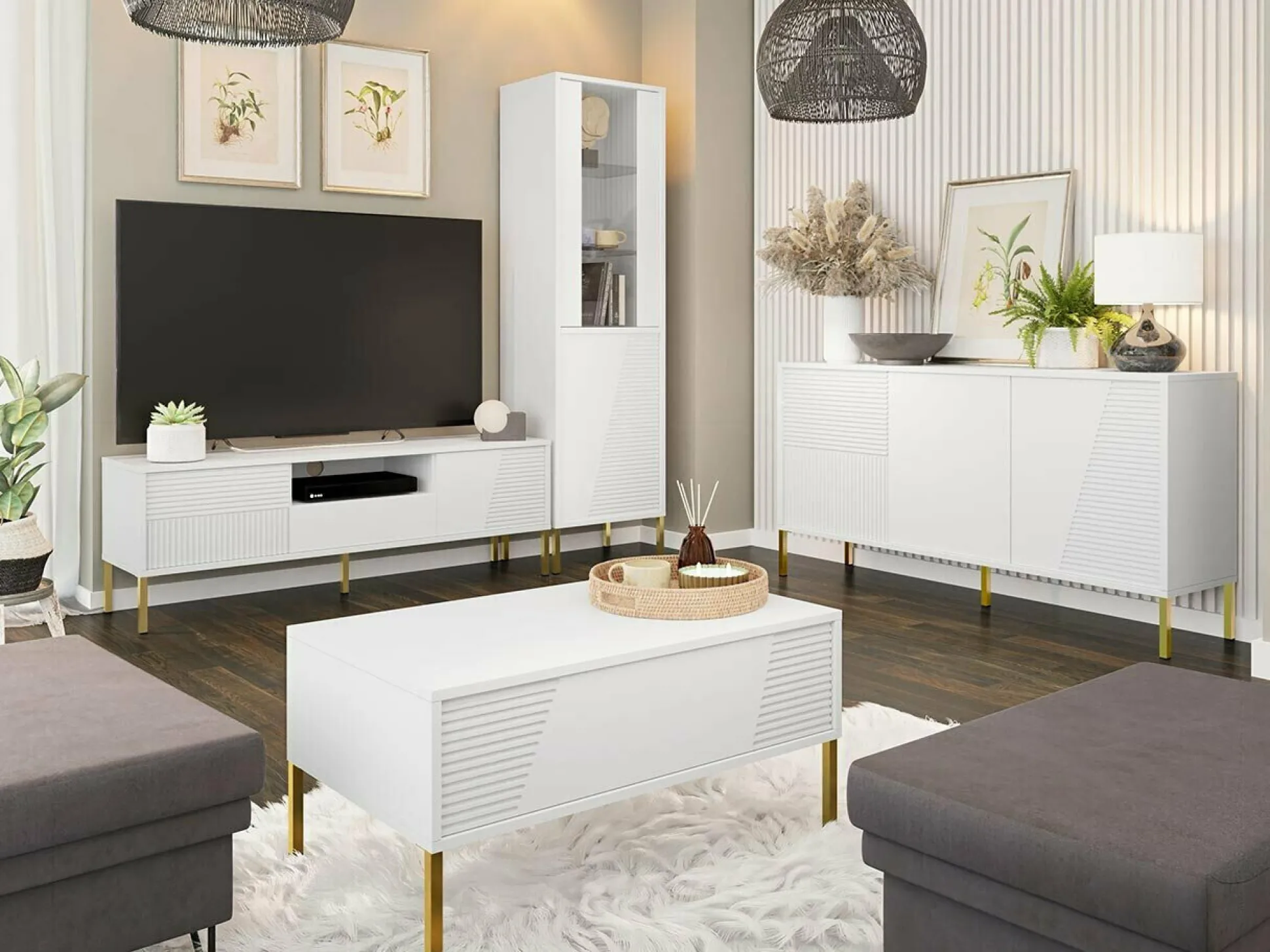 Sofabord Humanum (Hvid)