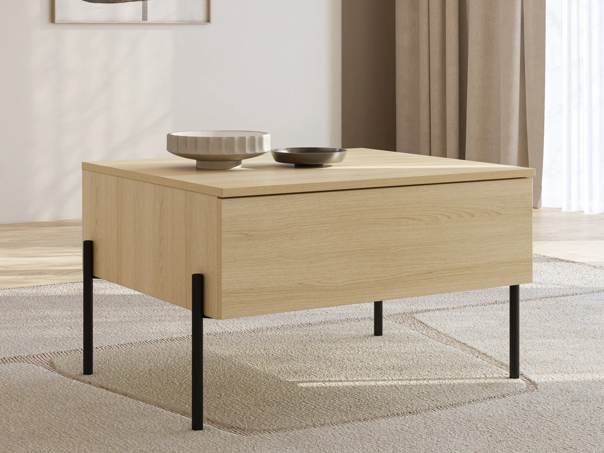 Sofabord Levtenu 116 (Egetræ)