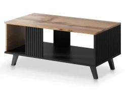 Sofabord Luelia 118 (Sort + Wotan eg)