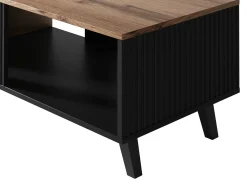 Sofabord Luelia 118 (Sort + Wotan eg)