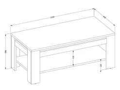 Sofabord Melmava 105
