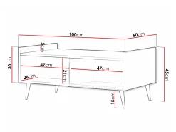 Sofabord Mirfivu 108