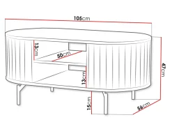 Sofabord Novmono 117