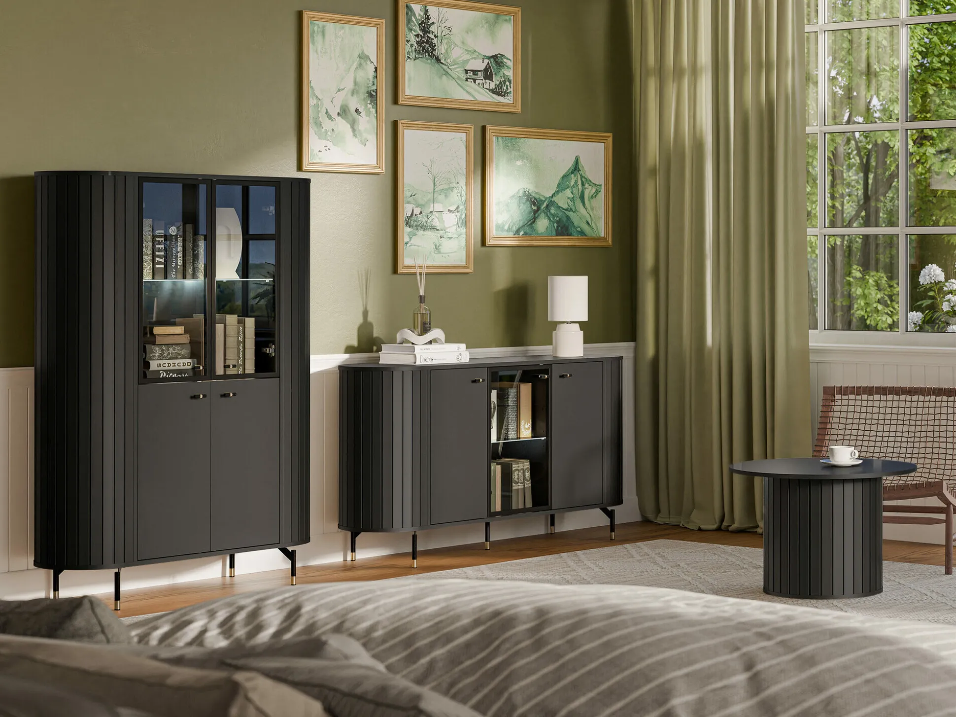 Sofabord Novmono 106 (Sort)