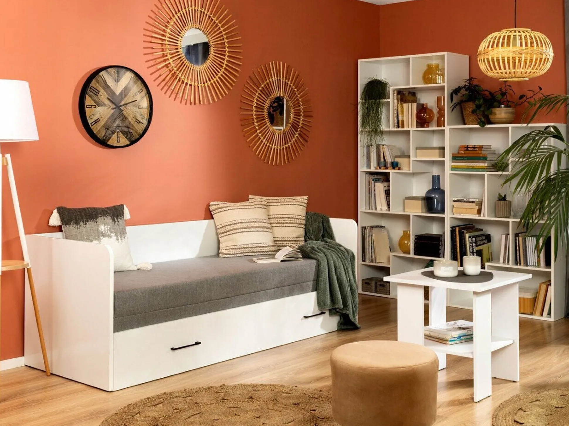 Sofabord Novsore 124 (Hvid)