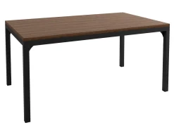 Sofabord Oswego 138 (Valnød + Sort)