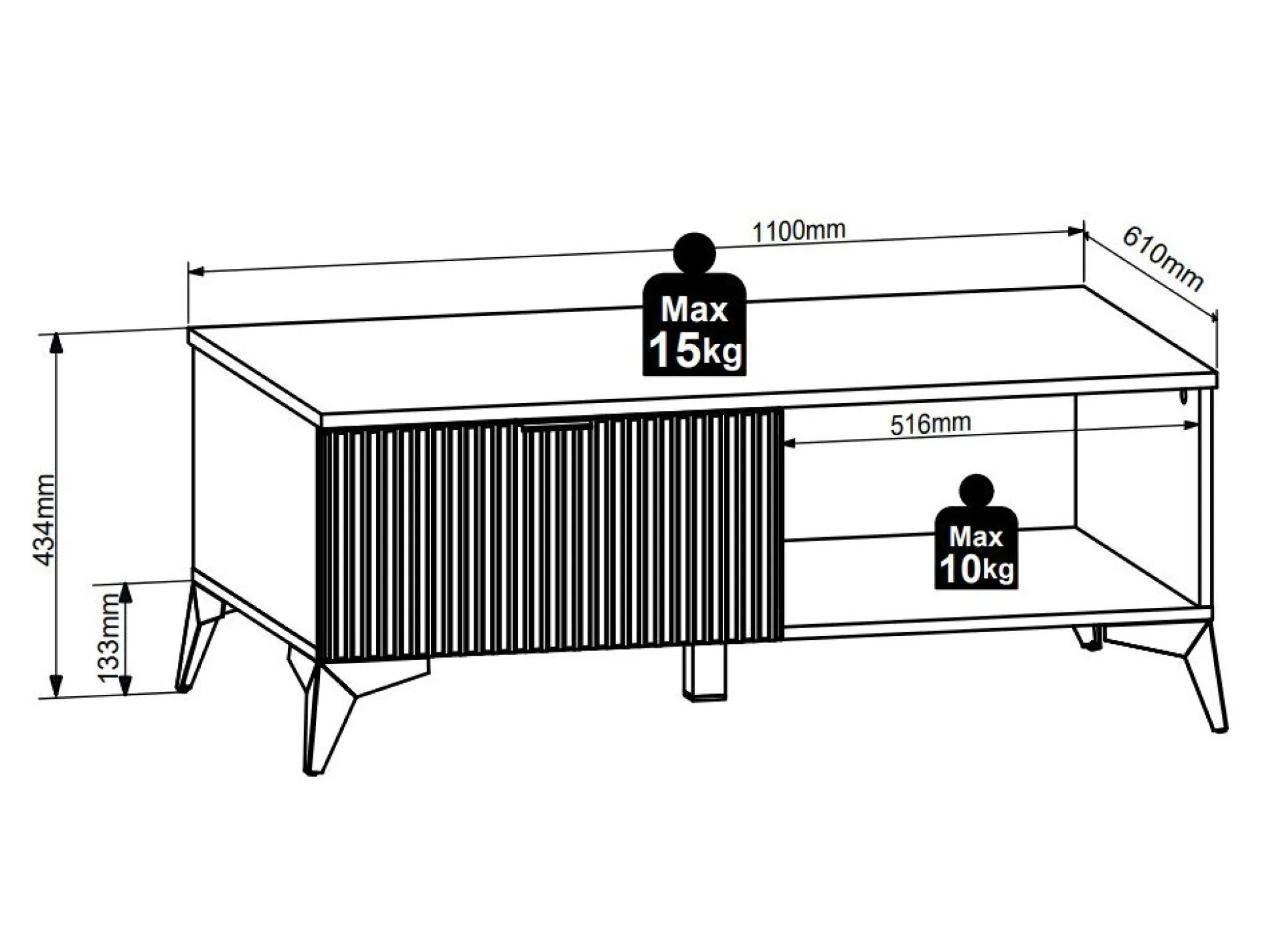 Sofabord Ruvmeli 106