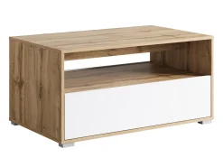 Sofabord Sarasota 188 (Wotan eg + Hvid)