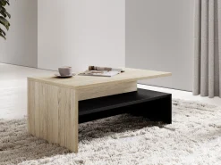 Sofabord Serodeu 103 (San remo eg + Sort)