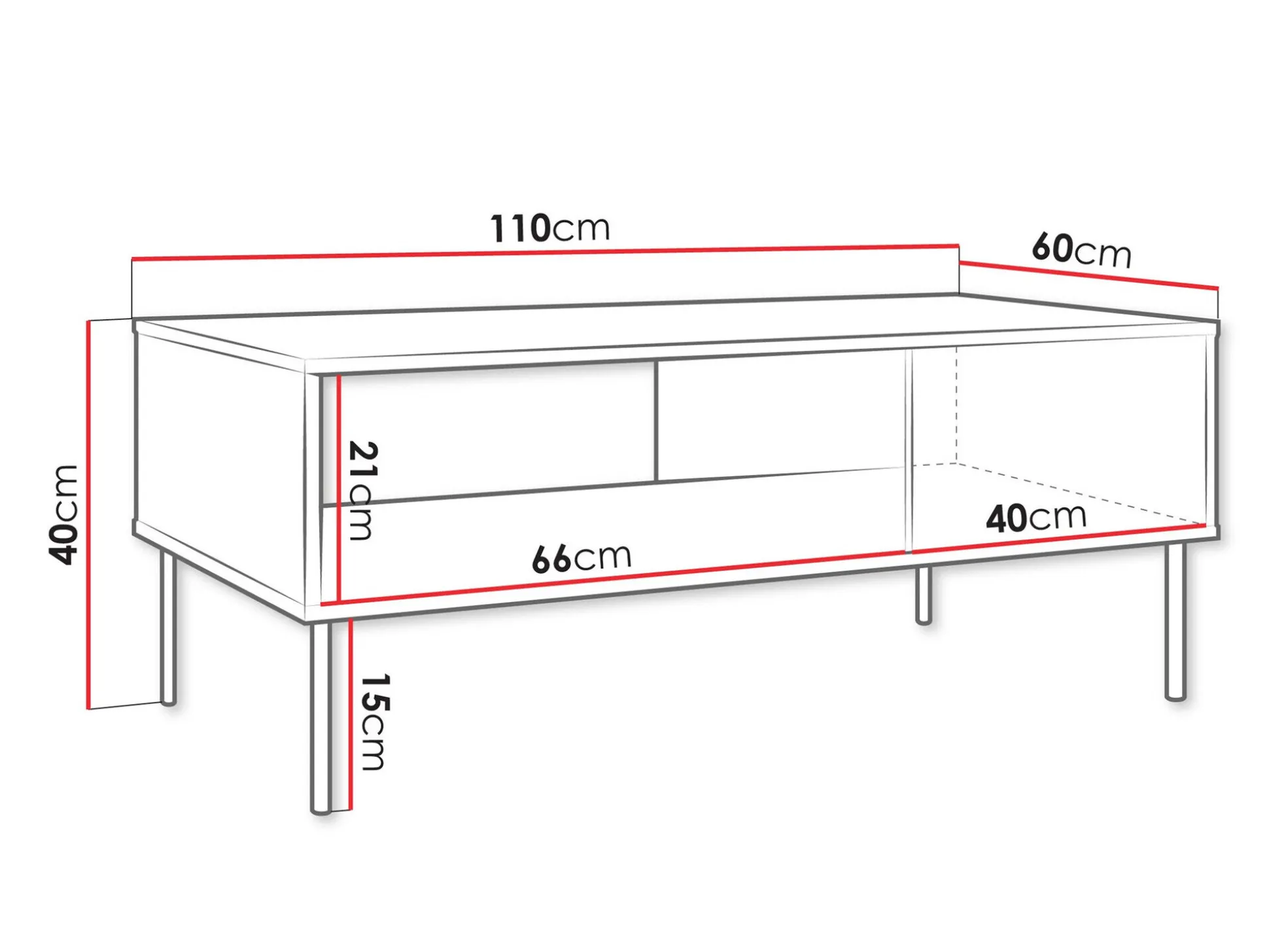 Sofabord Tolete 103 (Beige)