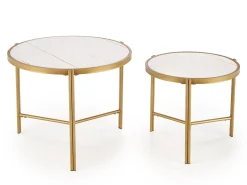 Sofabordssæt Houston 1867 (Hvid marmor)