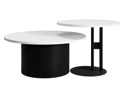 Sofabordssæt Oswego 159 (Hvid)