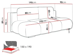 Sovesofa Dominus (Velo 621)
