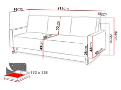 Sovesofa Etrmoru 135