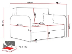 Sovesofa Lirael II (Mono 232)