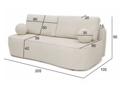 Sovesofa Marysville 100