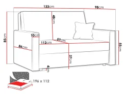 Sovesofa Morel II (Poso 02)