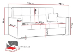 Sovesofa Nuvora III (Spirit 11)