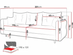 Sovesofa Veldala 101 (Manila 09)